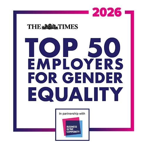 The Times Top 50 Employers for Gender Equality